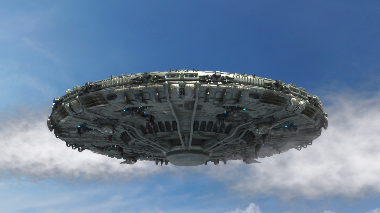 上海惊现巨型ufo