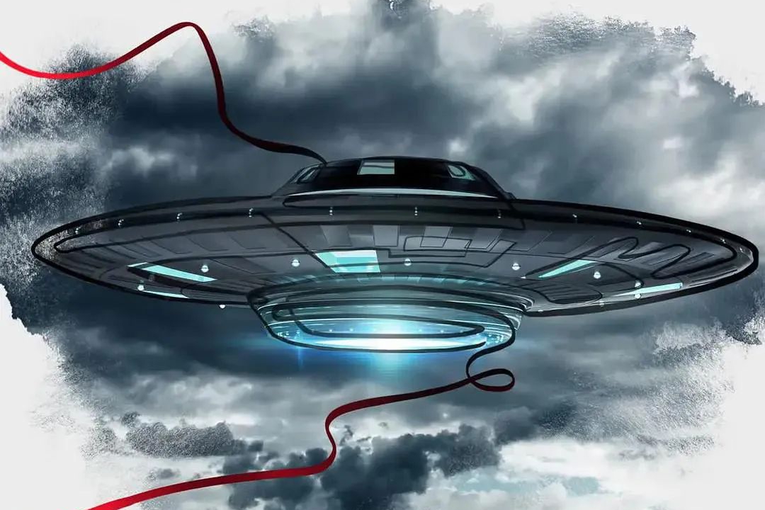 ufo飞碟的内部照片